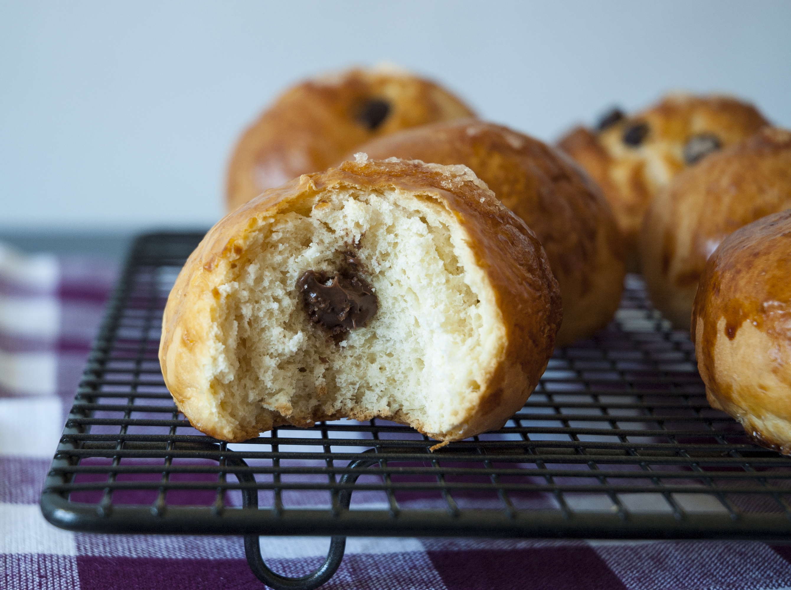 Receta Brioche de chocolate para niños